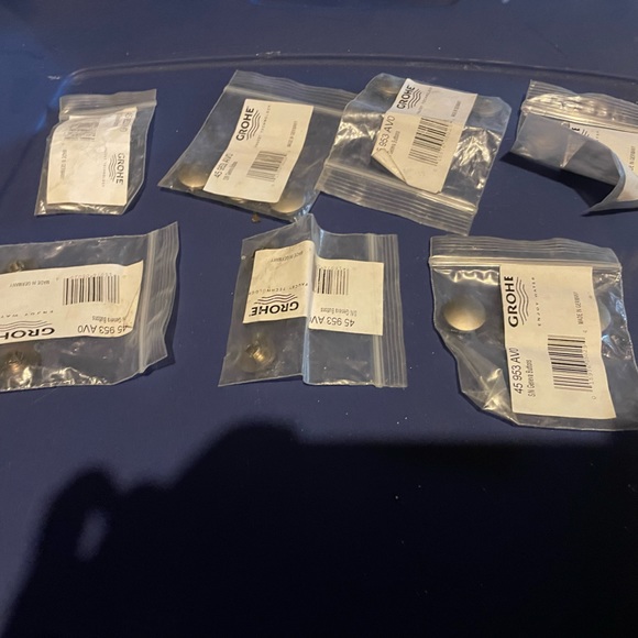 BRAND NEW GROHE GENEVA BUTTONS 45953 AVO SATIN NICKEL - Picture 3 of 3